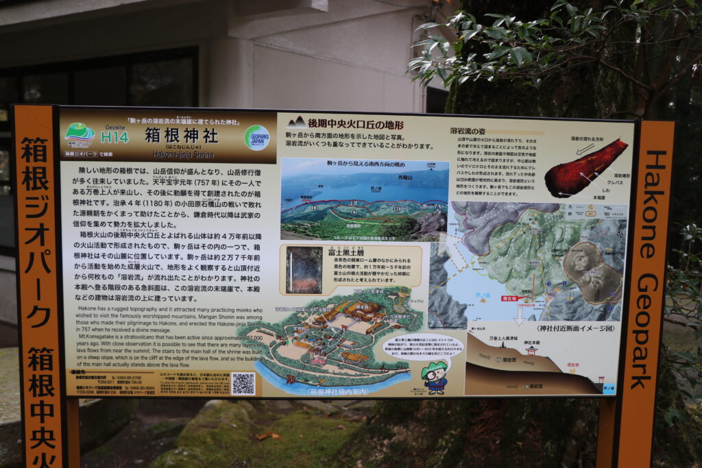 箱根神社_看板