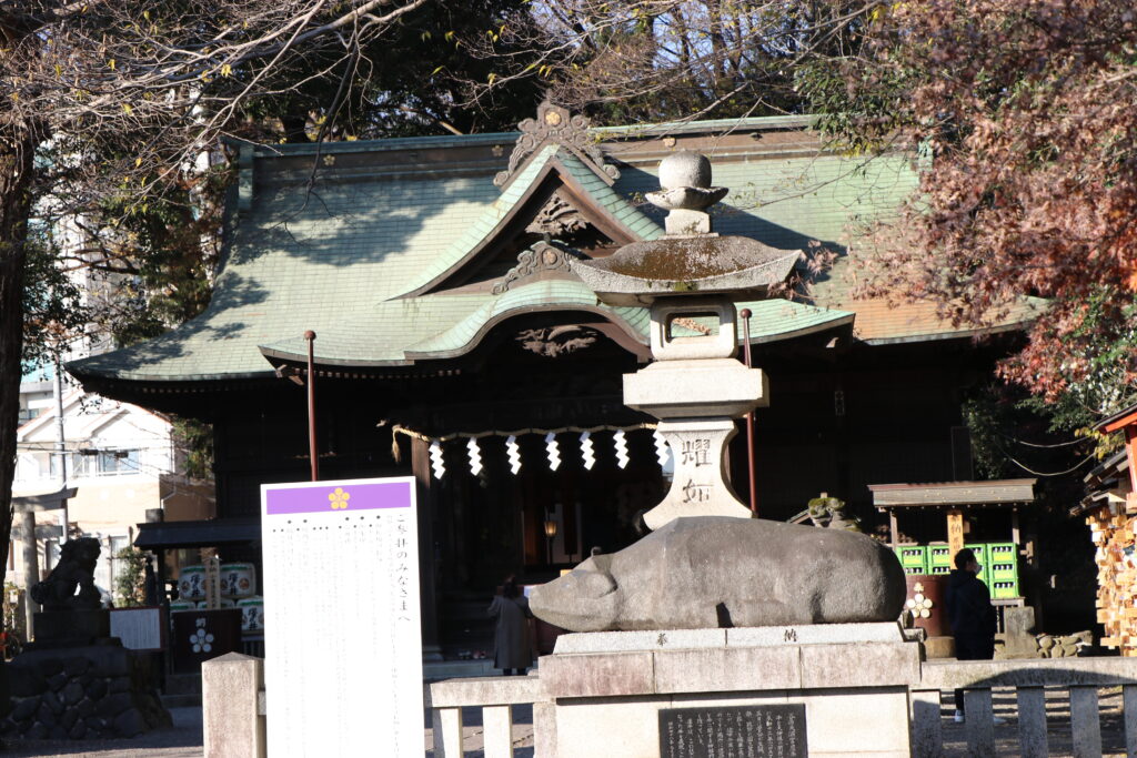 谷保天満宮_祭殿